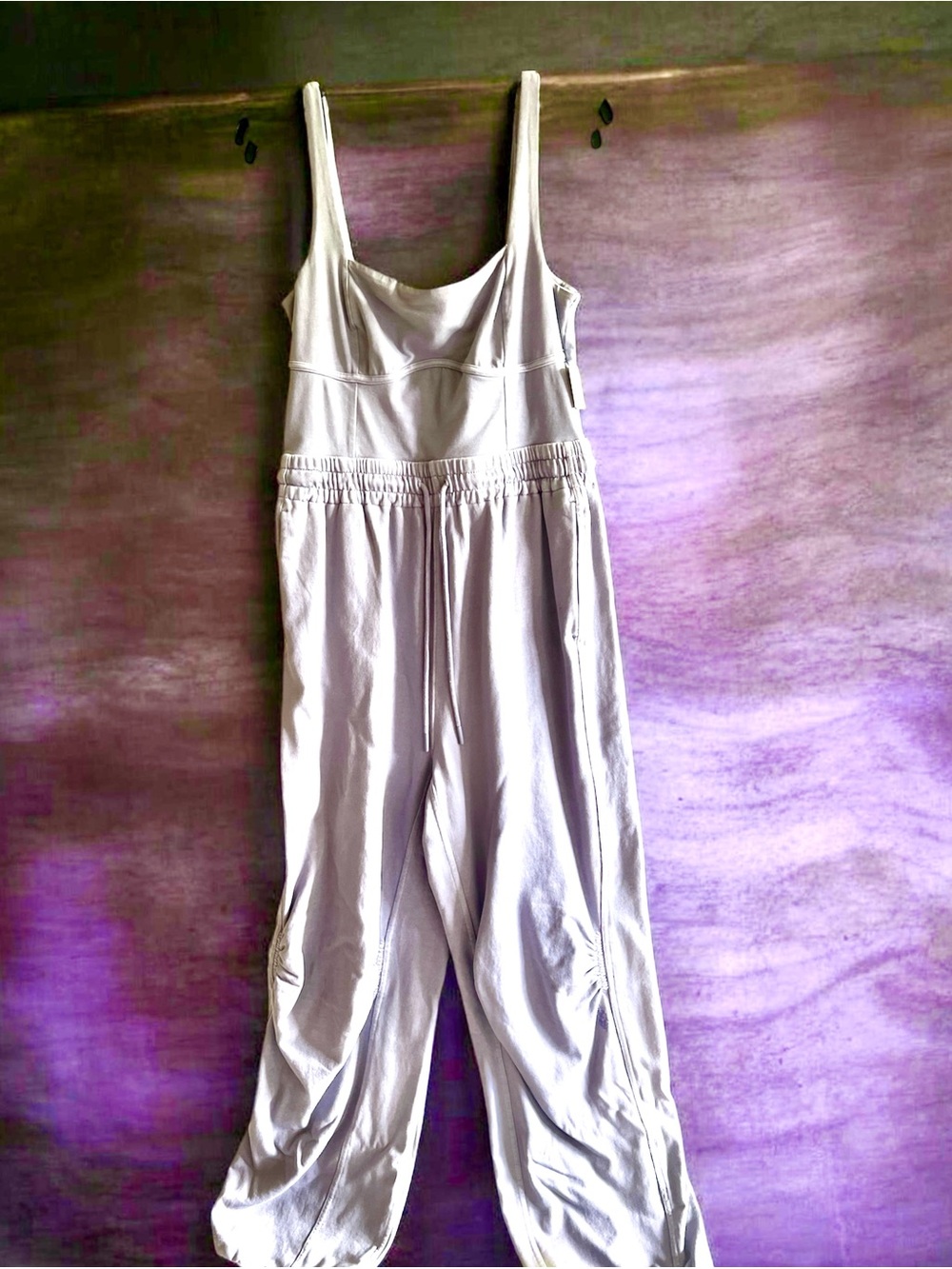 Free People Movement Women’s Heather Gray/Heather Lavender Jumpsuit Romper